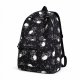 Leisure graffiti large capacity backpack